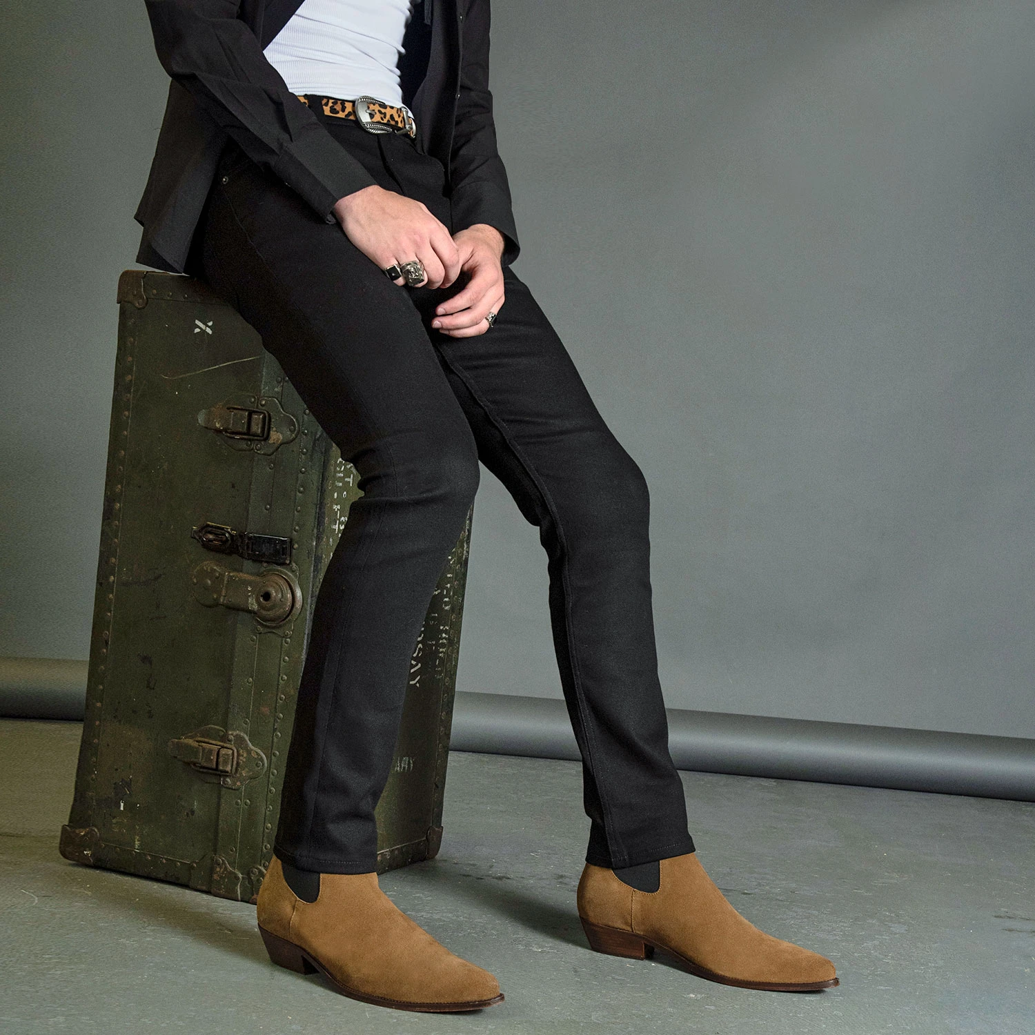 Addison – Brown Suede (Size 7.5, 10.5, 12, 13, 14) 7 Addison – Brown Suede (Size 7.5, 10.5, 12, 13, 14) - Image 7