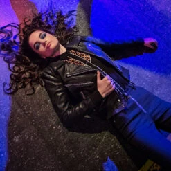 Baron – Black Leather Jacket (Size XS, S, M, XL, 2XL) 17 Baron – Black Leather Jacket (Size XS, S, M, XL, 2XL) -Straight To Hell Baron Black Womens Leather Jacket