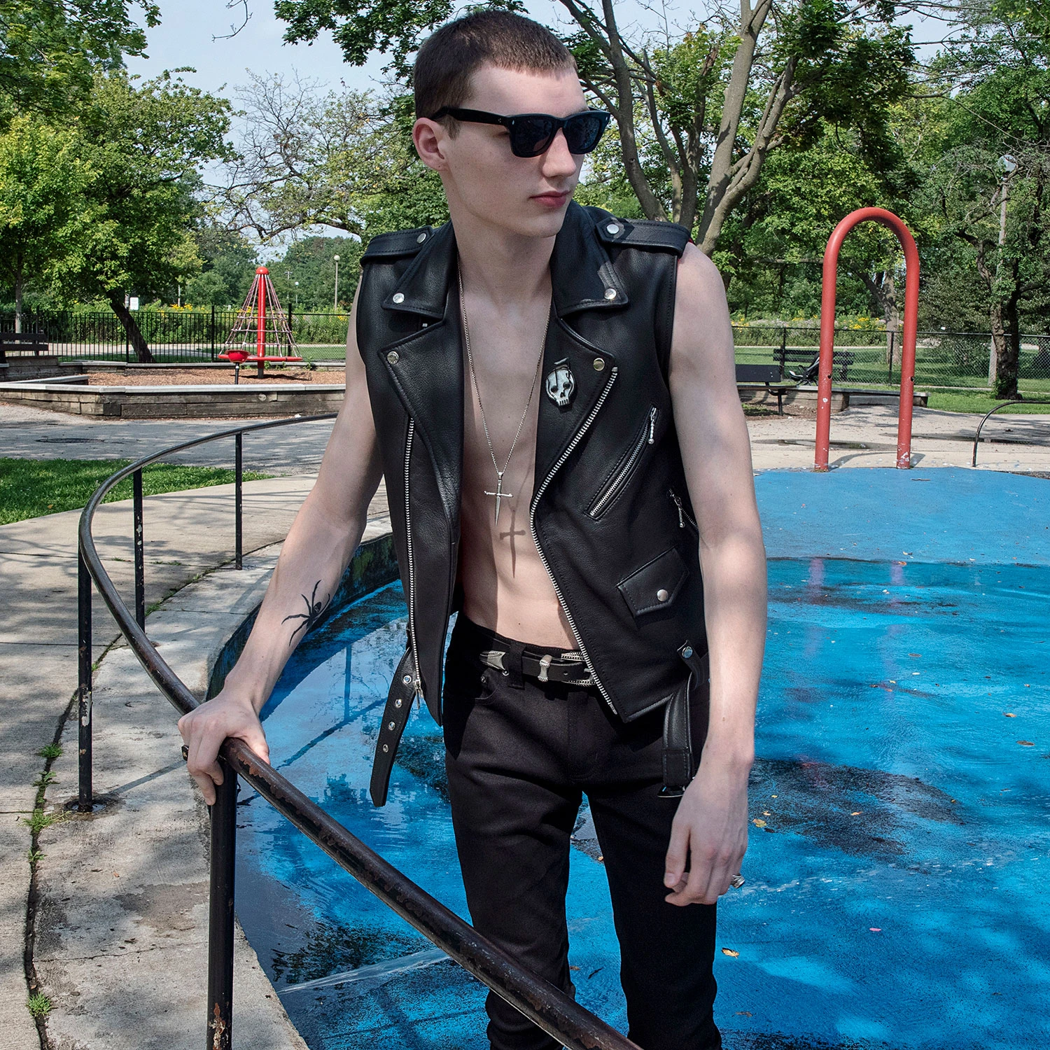 Commando Vest – Leather Vest 11 Commando Vest – Leather Vest - Image 11