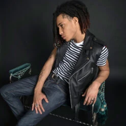 Commando Vest – Leather Vest 20 Commando Vest – Leather Vest -Straight To Hell Commando Vest