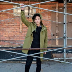 Defender – Green Fishtail Parka 33 Defender – Green Fishtail Parka -Straight To Hell Defender Mens Jacket 2