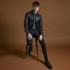 Idol – Leather Jacket 19 Idol – Leather Jacket -Straight To Hell Idol Mens Leather Jacket