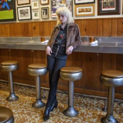 Jackson – Brown Velvet Jacket (Size 2XS, 2XL, 3XL, 4XL) -Straight To Hell Jackson Brown 2