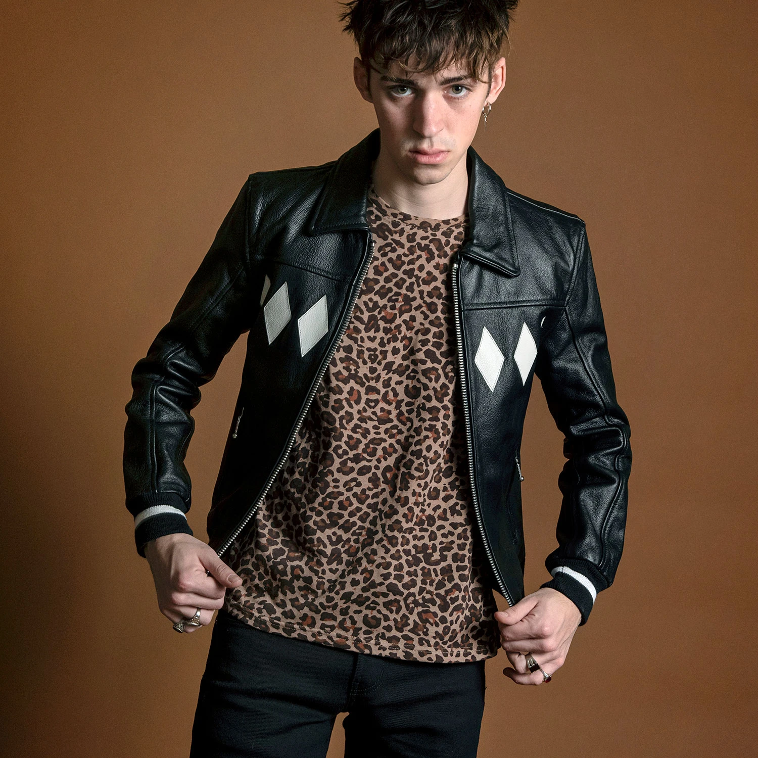 Jax – Leopard Print T-Shirt (Size XS, S, M, L, XL, 2XL) 6 Jax – Leopard Print T-Shirt (Size XS, S, M, L, XL, 2XL) - Image 6