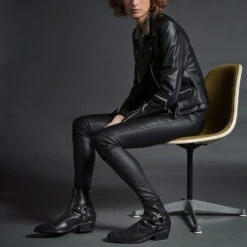 Libertine – Black Snakeskin (Size 7, 7.5, 8) 14 Libertine – Black Snakeskin (Size 7, 7.5, 8) -Straight To Hell Libertine Black Snakeskin Womens Leather BOot