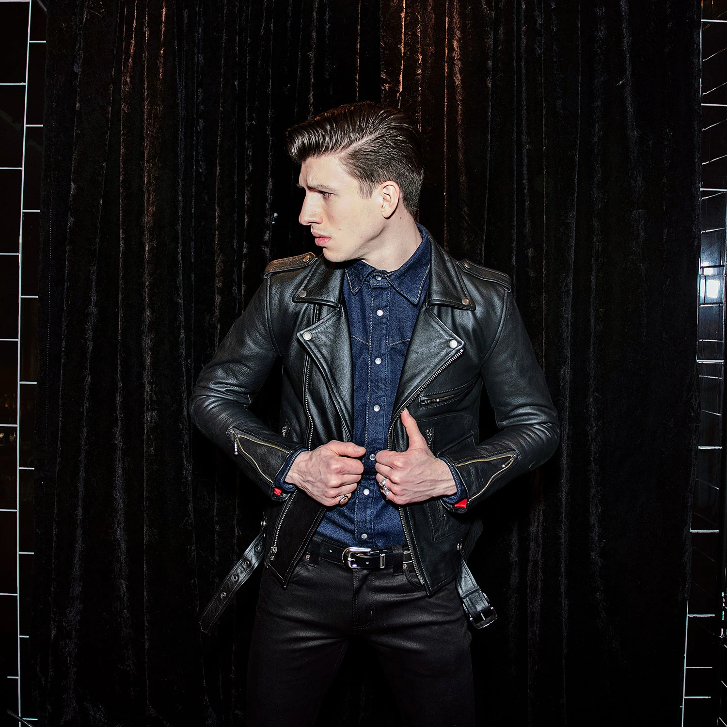 Logan – Leather Jacket (Size 34, 52) 12 Logan – Leather Jacket (Size 34, 52) - Image 12