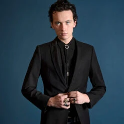 Lost Highway – Onyx Bolo Tie -Straight To Hell Lost Highway Bolo