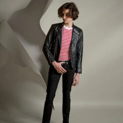 Marauder – Leather Jacket (Size 34, 36) 23 Marauder – Leather Jacket (Size 34, 36) -Straight To Hell Marauder Mens Leather Jacket 1