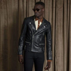 Marauder – Leather Jacket (Size 34, 36) 22 Marauder – Leather Jacket (Size 34, 36) -Straight To Hell Marauder Mens Leather Jacket