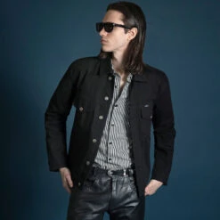 Outsider – New Dawn – Twill Denim Jacket 15 Outsider – New Dawn – Twill Denim Jacket -Straight To Hell Outsider New Dawn Mens Denim Jacket