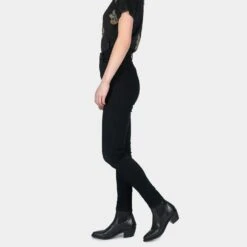 Addison – Black Snakeskin Leather Chelsea Boots 14 Addison – Black Snakeskin Leather Chelsea Boots -Straight To Hell add blk sna wom w 7