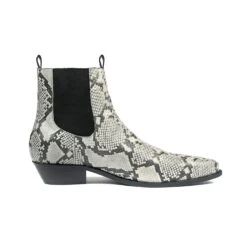 Addison – Grey Snakeskin (Size 10.5)