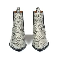 Addison – Grey Snakeskin (Size 10.5) -Straight To Hell add gry sna res men w 4