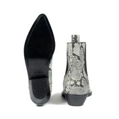 Addison – Grey Snakeskin (Size 10.5) -Straight To Hell add gry sna res men w 5