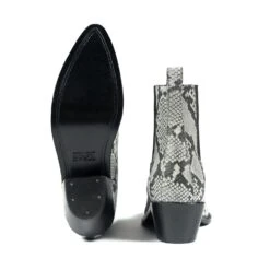 Addison – Grey Snakeskin (Size 7.5) -Straight To Hell add gry sna wom w 5
