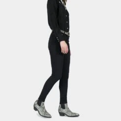 Addison – Grey Snakeskin (Size 7.5) -Straight To Hell add gry sna wom w 6