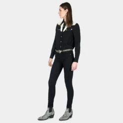 Addison – Grey Snakeskin (Size 7.5) -Straight To Hell add gry sna wom w 7