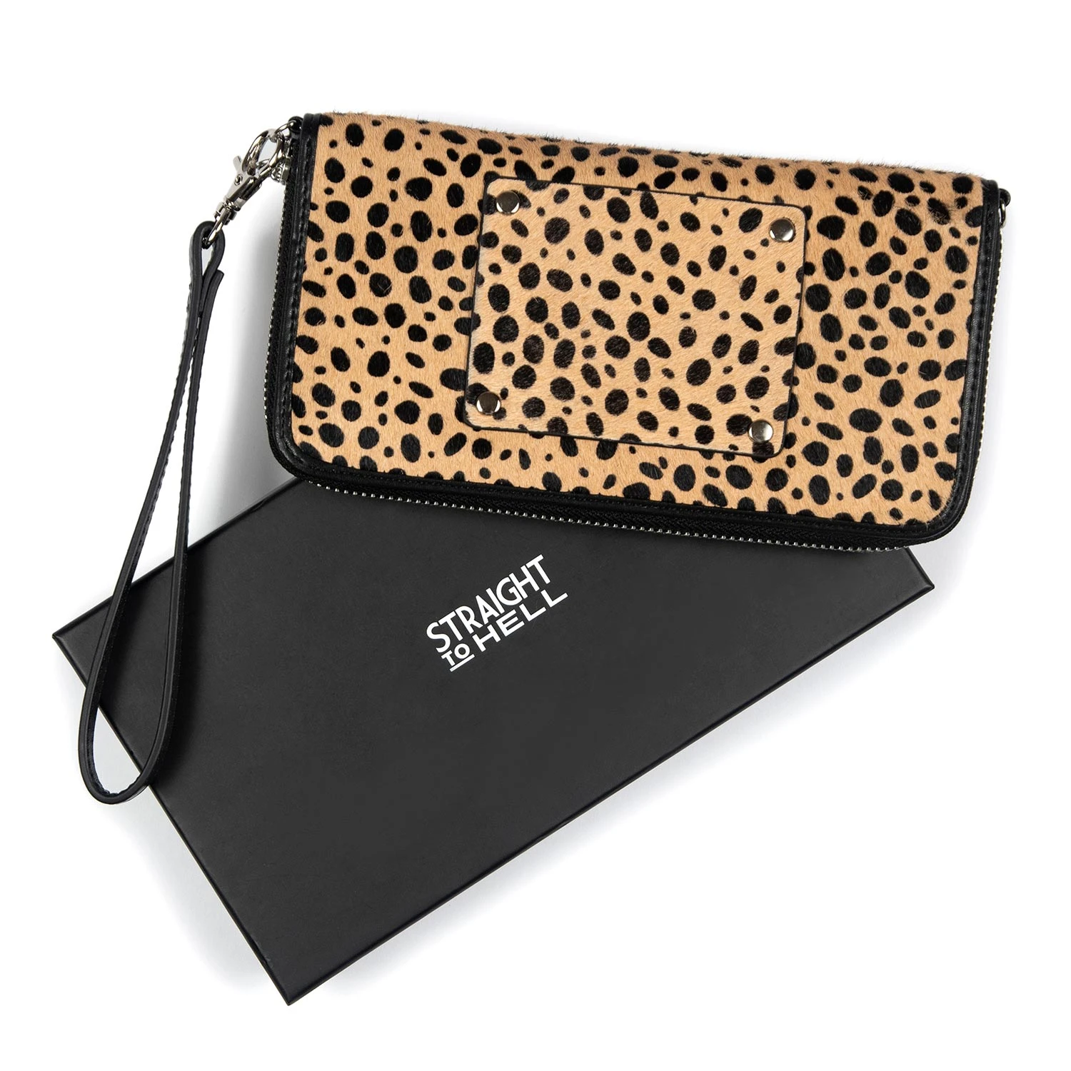 Adeline – Cheetah Leather – 3 In 1 Clutch, Purse, Belt Bag 6 Adeline – Cheetah Leather – 3 In 1 Clutch, Purse, Belt Bag - Image 6