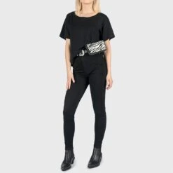 Adeline – Zebra Leather – 3 In 1 Clutch, Purse, Belt Bag 13 Adeline – Zebra Leather – 3 In 1 Clutch, Purse, Belt Bag -Straight To Hell ade zeb w 7