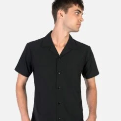 All The Trouble – Black With Red Piping Shirt (Size XS, S, M, L, 2XL, 3XL) 11 All The Trouble – Black With Red Piping Shirt (Size XS, S, M, L, 2XL, 3XL) -Straight To Hell all tro blk red w 5