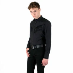 Around Town – Black Fringe Western Shirt 8 Around Town – Black Fringe Western Shirt -Straight To Hell aro tow blk men w 4