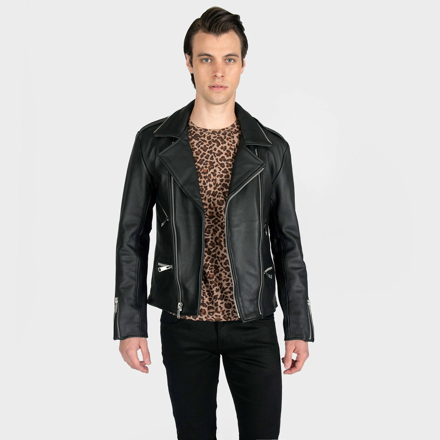 Avenue – Leather Jacket (Size 34S, 34, 36S, 36, 38, 40, 50, 52, 54) 2 Avenue – Leather Jacket (Size 34S, 34, 36S, 36, 38, 40, 50, 52, 54) - Image 2