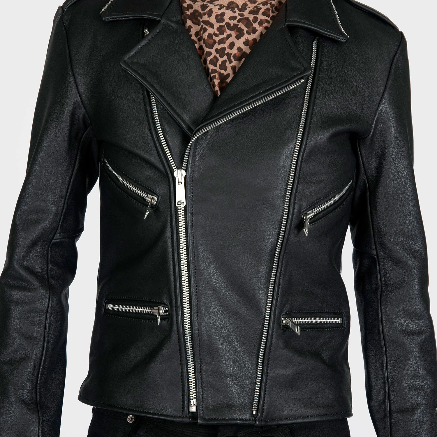 Avenue – Leather Jacket (Size 34S, 34, 36S, 36, 38, 40, 50, 52, 54) 6 Avenue – Leather Jacket (Size 34S, 34, 36S, 36, 38, 40, 50, 52, 54) - Image 6