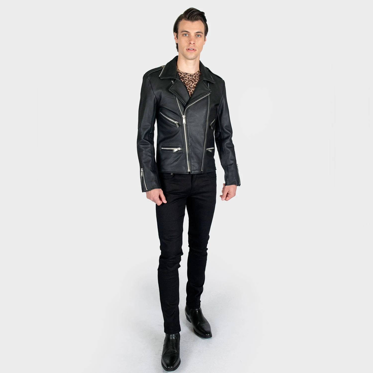 Avenue – Leather Jacket (Size 34S, 34, 36S, 36, 38, 40, 50, 52, 54) 5 Avenue – Leather Jacket (Size 34S, 34, 36S, 36, 38, 40, 50, 52, 54) - Image 5