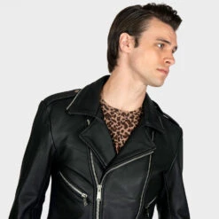 Avenue – Leather Jacket (Size 34S, 34, 36S, 36, 38, 40, 50, 52, 54) 18 Avenue – Leather Jacket (Size 34S, 34, 36S, 36, 38, 40, 50, 52, 54) -Straight To Hell ave men w 8 iggy pop berlin Esther Friedman