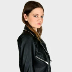 Avenue – Leather Jacket (Size XS, S, M, L, XL, 2XL, 3XL, 4XL, 5XL) 18 Avenue – Leather Jacket (Size XS, S, M, L, XL, 2XL, 3XL, 4XL, 5XL) -Straight To Hell ave wom w 9