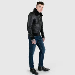 Avondale – Leather Flight Jacket (Size 34S, 36S, 36, 38S, 38, 40, 42, 52, 54) 12 Avondale – Leather Flight Jacket (Size 34S, 36S, 36, 38S, 38, 40, 42, 52, 54) -Straight To Hell avo 2021 w 10