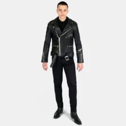 Barracuda – Leather Jacket (Size 34S, 36, 38, 40, 48, 54) -Straight To Hell bar men w 8