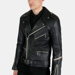 Barracuda – Leather Jacket (Size 34S, 36, 38, 40, 48, 54) -Straight To Hell bar men w 9