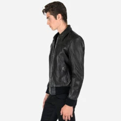 Belmont – Leather Jacket -Straight To Hell bel men w 4