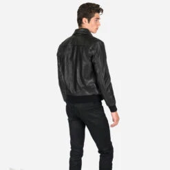 Belmont – Leather Jacket -Straight To Hell bel men w 5