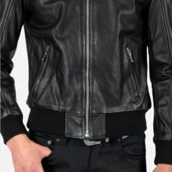 Belmont – Leather Jacket -Straight To Hell bel men w 8
