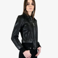 Belmont – Leather Jacket (Size XS, S, M, L, XL, 2XL, 3XL, 4XL, 5XL) -Straight To Hell bel wom 2021 w 3 1