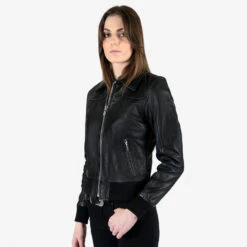 Belmont – Leather Jacket (Size XS, S, M, L, XL, 2XL, 3XL, 4XL, 5XL) -Straight To Hell bel wom 2021 w 5 1