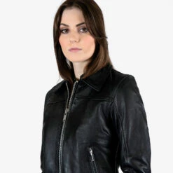 Belmont – Leather Jacket (Size XS, S, M, L, XL, 2XL, 3XL, 4XL, 5XL) -Straight To Hell bel wom 2021 w 6 1