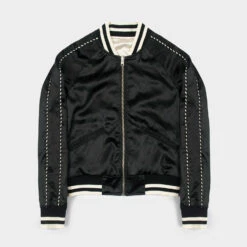 Boogie – Black And Cream Reversible Souvenir Jacket