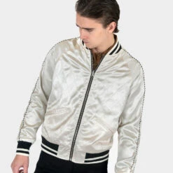 Boogie – Black And Cream Reversible Souvenir Jacket 24 Boogie – Black And Cream Reversible Souvenir Jacket -Straight To Hell boo blk cre w 11