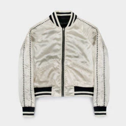 Boogie – Black And Cream Reversible Souvenir Jacket 29 Boogie – Black And Cream Reversible Souvenir Jacket -Straight To Hell boo blk cre w 2