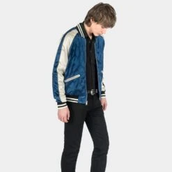 Boogie – Blue And Copper Reversible Souvenir Jacket (Size XS, 4XL) 20 Boogie – Blue And Copper Reversible Souvenir Jacket (Size XS, 4XL) -Straight To Hell boo blu cop w 3