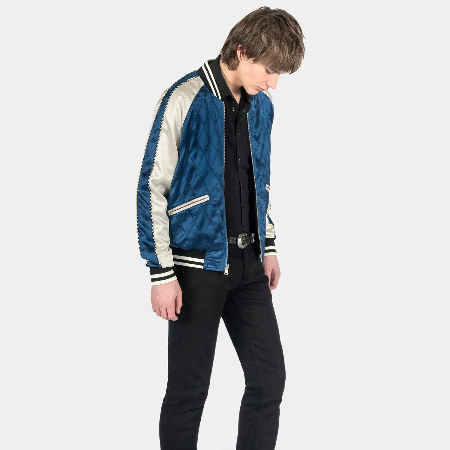 Boogie – Blue And Copper Reversible Souvenir Jacket (Size XS, 4XL) 4 Boogie – Blue And Copper Reversible Souvenir Jacket (Size XS, 4XL) - Image 4