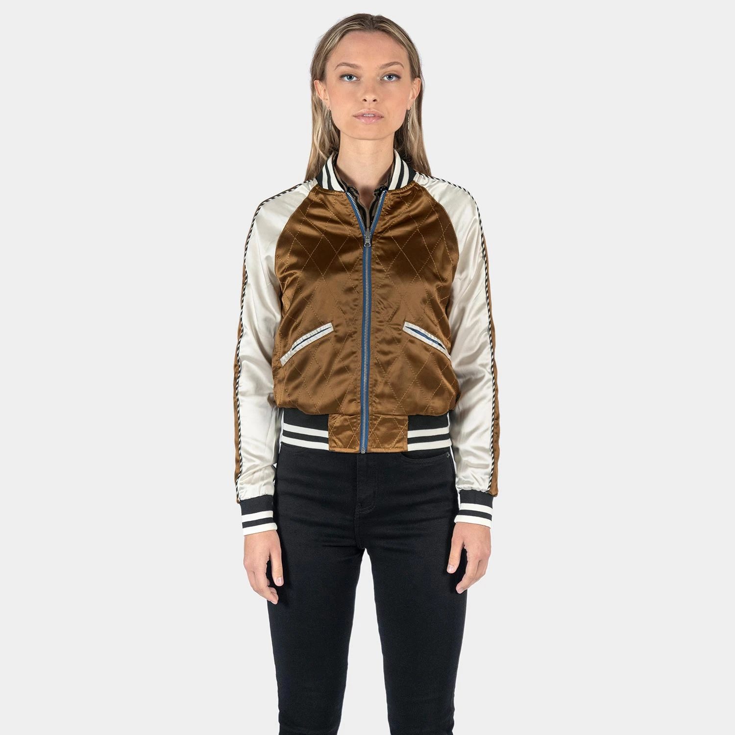 Boogie – Blue And Copper Reversible Souvenir Jacket (Size XS, 4XL) 12 Boogie – Blue And Copper Reversible Souvenir Jacket (Size XS, 4XL) - Image 12