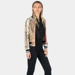 Boogie – Pink And Cream Reversible Souvenir Jacket (Size 2XS, XS, S, M, L, 4XL) 26 Boogie – Pink And Cream Reversible Souvenir Jacket (Size 2XS, XS, S, M, L, 4XL) -Straight To Hell boo pin cre w 13