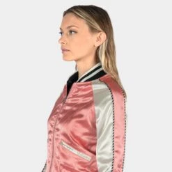Boogie – Pink And Cream Reversible Souvenir Jacket (Size 2XS, XS, S, M, L, 4XL) 22 Boogie – Pink And Cream Reversible Souvenir Jacket (Size 2XS, XS, S, M, L, 4XL) -Straight To Hell boo pin cre w 7