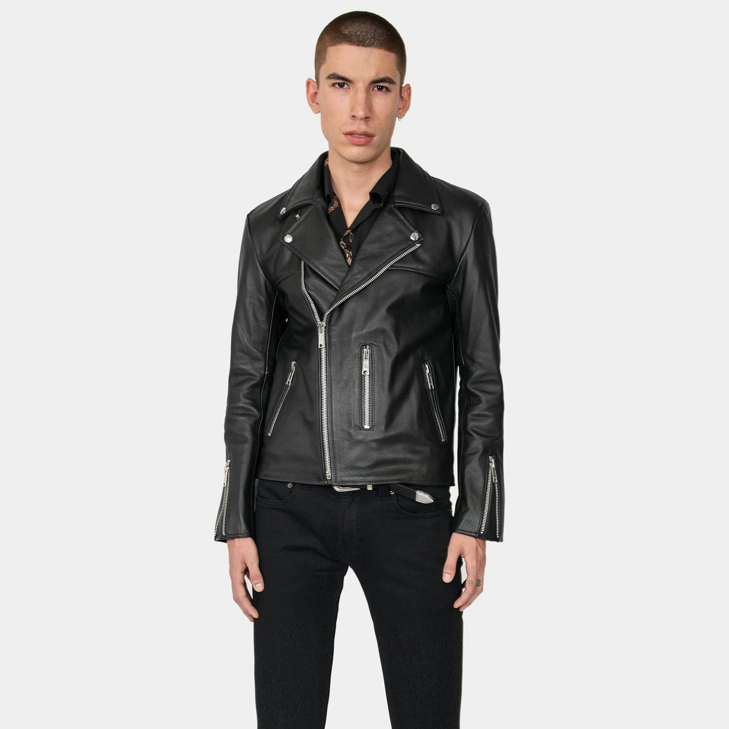 Bristol – Red Lining – Leather Jacket 3 Bristol – Red Lining – Leather Jacket - Image 3