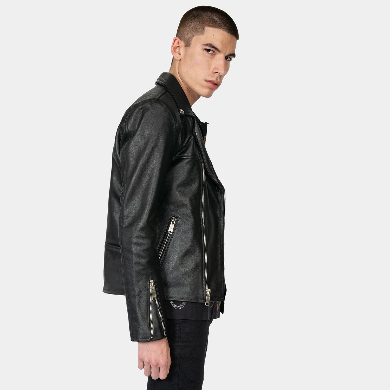 Bristol – Red Lining – Leather Jacket 9 Bristol – Red Lining – Leather Jacket - Image 9