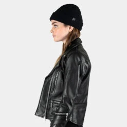 Bronson – Black Cotton Beanie -Straight To Hell bro cot w 1